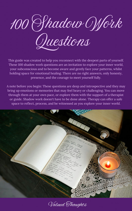 Free Download - 100 Shadow Work Questions